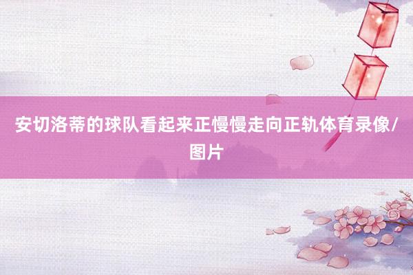 安切洛蒂的球队看起来正慢慢走向正轨体育录像/图片